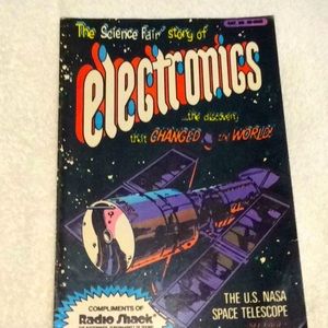 Vtg Radio Shack 1981 Story of Electricity Comic bk